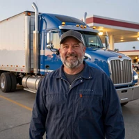 Carl D., 49, owner-operator flatbed driver - Highway Social testimonial