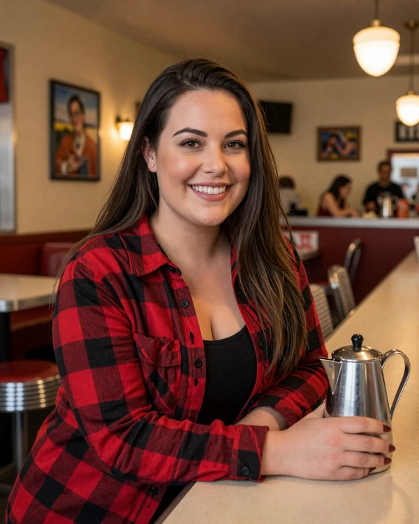 Brandi, 36, Evanston Wyoming truck stop diner owner - trucker dating profile