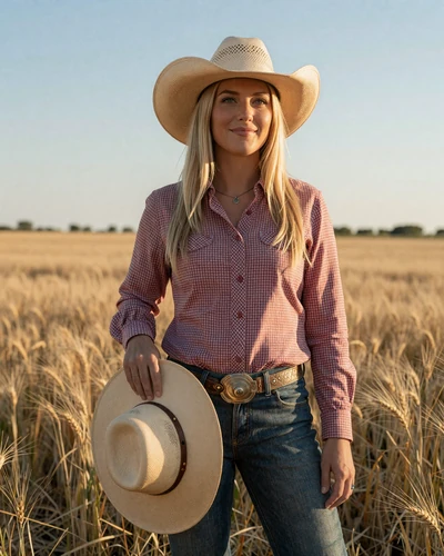 Bailey, 27, Lubbock Texas - country ag-major trucker dating profile in wheat field