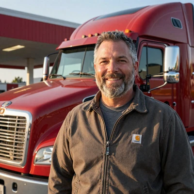 Mike R., owner-operator on I-70 Columbus - Ohio trucker dating testimonial