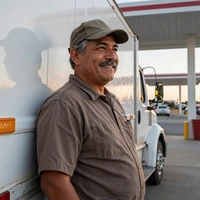 Hector V., reefer driver on I-10 Houston to El Paso - Texas trucker dating testimonial