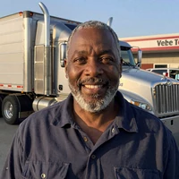 Marcus T., African American owner-operator on I-40, Highway Social trucker dating member