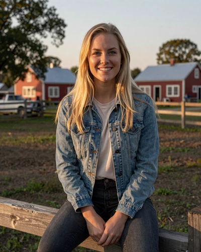 Hannah, 29, veterinary tech from Findlay Ohio - small-town trucker dating profile