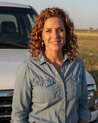 Tasha from Grand Island, Nebraska - trucker dating profile, real estate agent on a prairie ranch