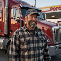 Carl D., owner-operator on I-35 Dallas to Laredo - Texas trucker dating testimonial