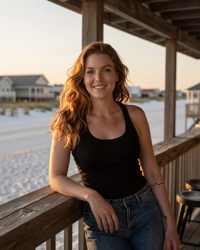 Brittany, 37, Pensacola Florida - trucker dating profile at beachside porch